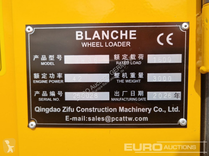 Nakladač Blanche TW36