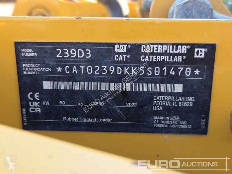 Pala Caterpillar 239D3