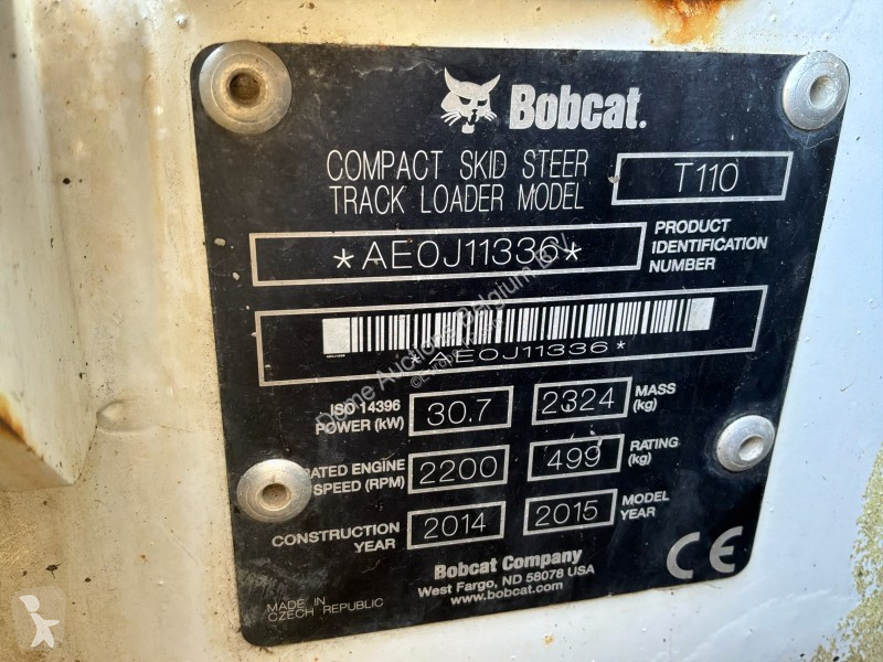 Pá carregadora Bobcat