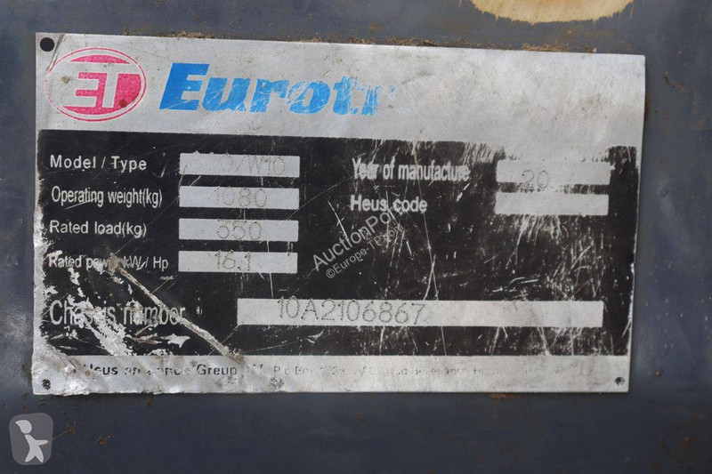 Chargeuse Eurotrac W10
