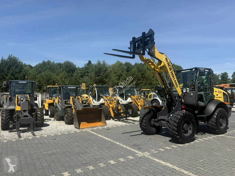 Læssemaskine New Holland C Compact Widły +...
