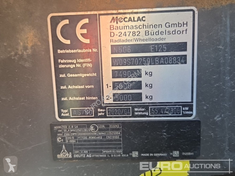 Товарач Mecalac AS700