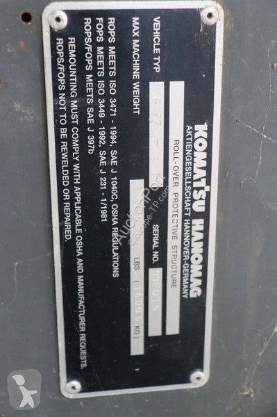 Chargeuse Komatsu 2703