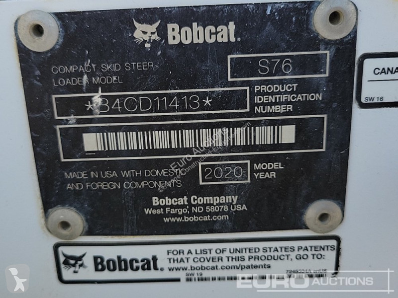 Pala cargadora Bobcat S76
