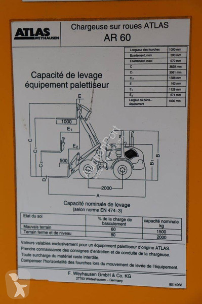 Chargeuse Atlas 60