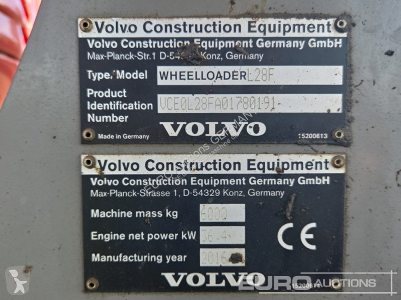 Lastare Volvo L28F