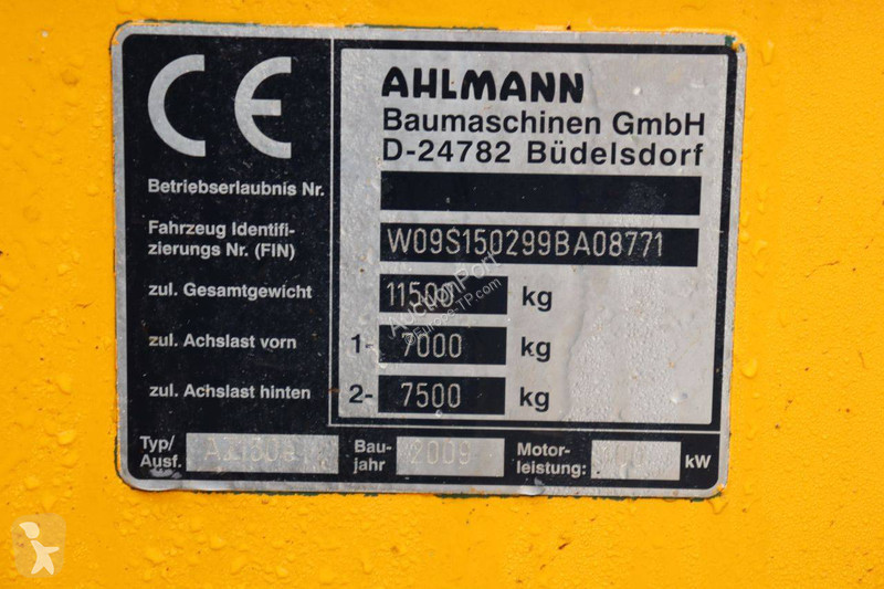 Chargeuse Ahlmann AZ150e