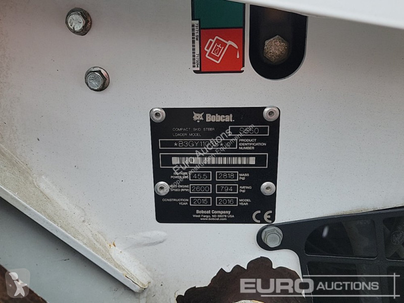 Pala cargadora Bobcat S550