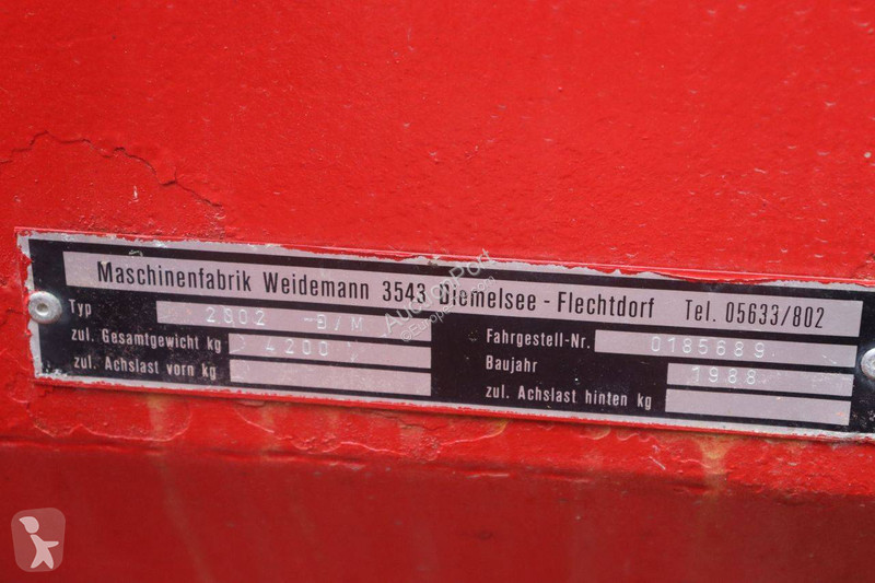 مُحمّلة Weidemann 2002-D/M