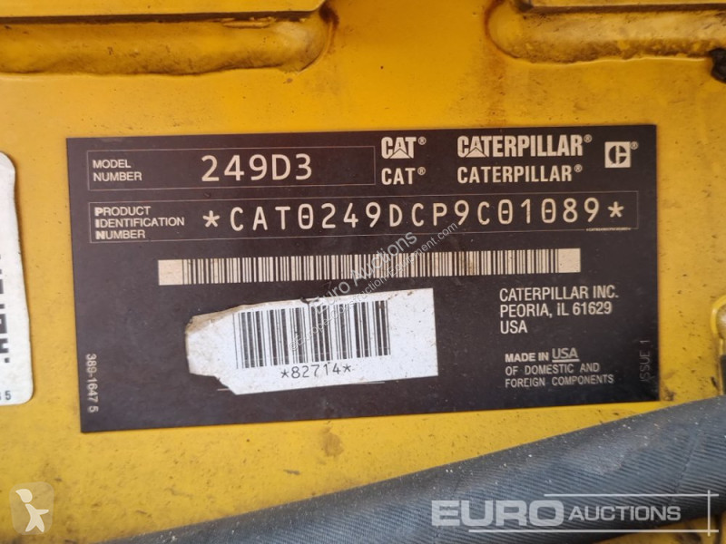 Pala cargadora Caterpillar 249D3