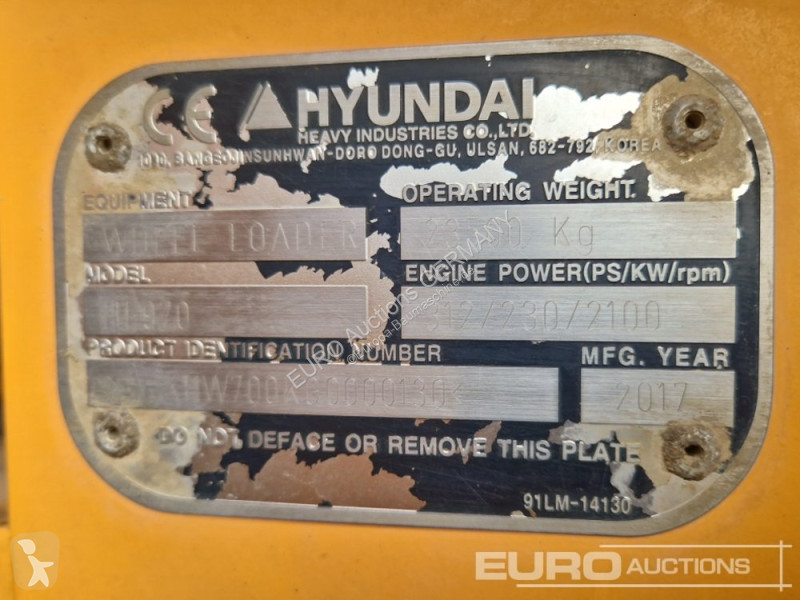 مُحمّلة Hyundai HL970