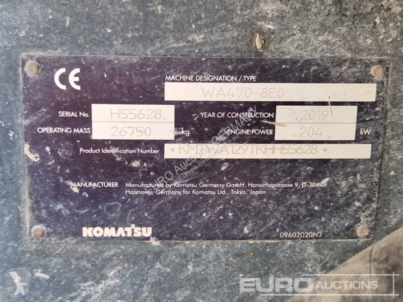 Nakladač Komatsu 8EO