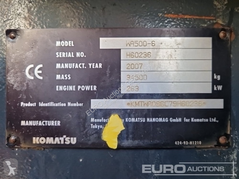 Навантажувач Komatsu