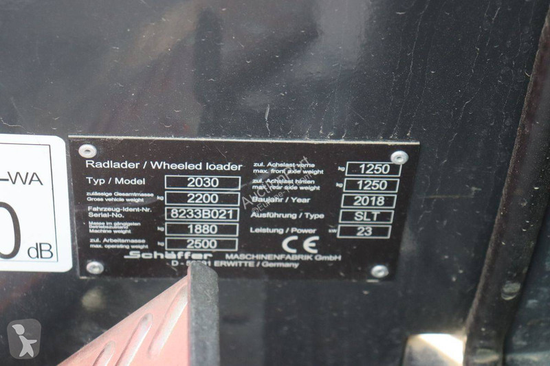 Chargeuse Schäffer 2030