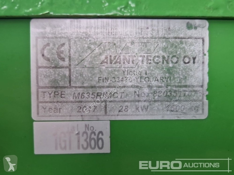 Chargeuse Avant tecno M635