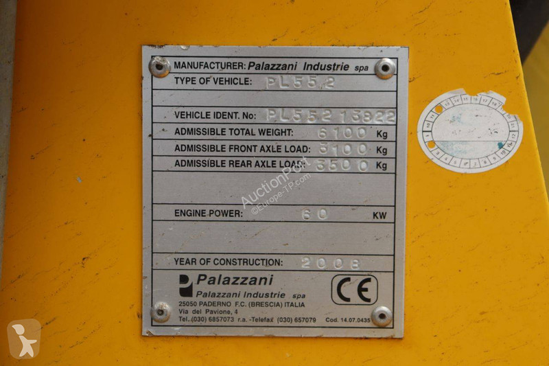 Chargeuse Palazzani Paload 55