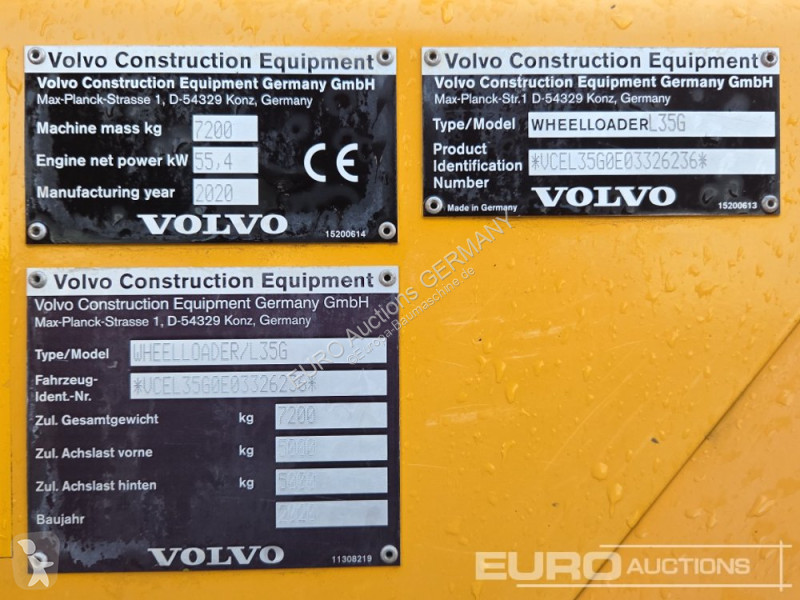 Chargeuse Volvo G