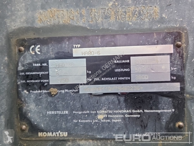 Chargeuse Komatsu