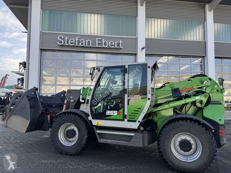 Pala cargadora Sennebogen 355 E / Greifschaufel...