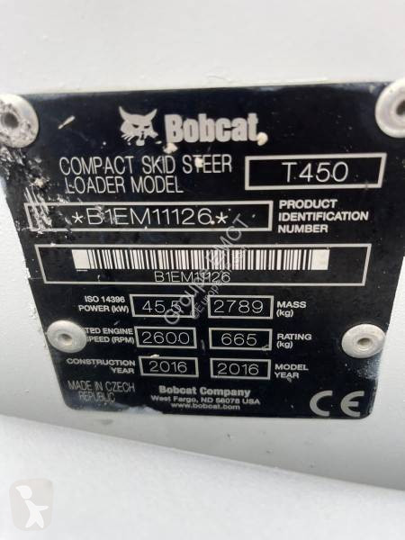 Nakladač Bobcat T450