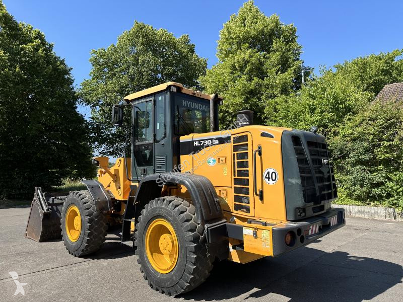 Læssemaskine Hyundai HL730-9A 4X4 Radlader...