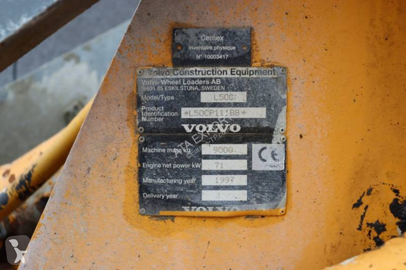 Wheel loader used Volvo L 50 C Diesel - Ad n°11058320