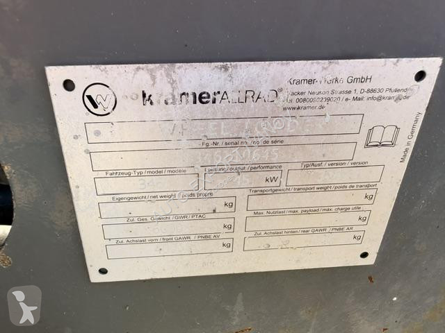 Фронтальный погрузчик Kramer  750T ALLRAD