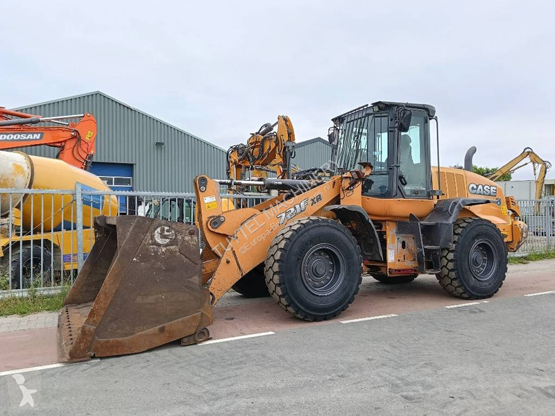 Læssemaskine Case shovel wiellader loader airco