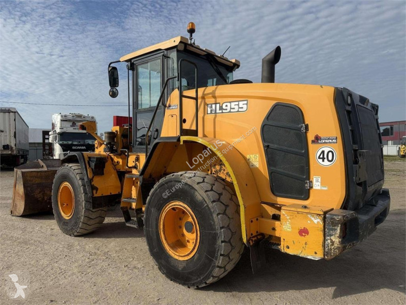 Chargeuse Hyundai HL 955 , quick coupler , 3m3