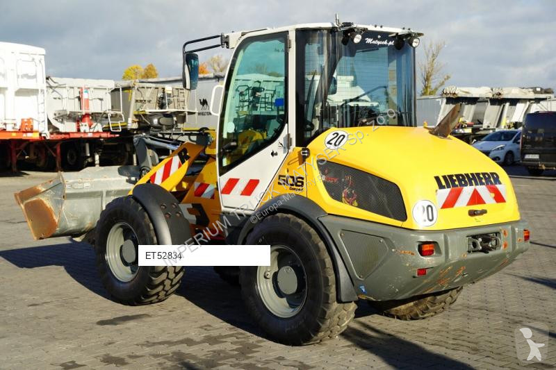 Товарач Liebherr L 506c / ŁADOWARKA KOŁOWA /...