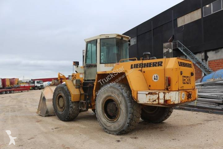 Pá carregadora Liebherr Engine problem