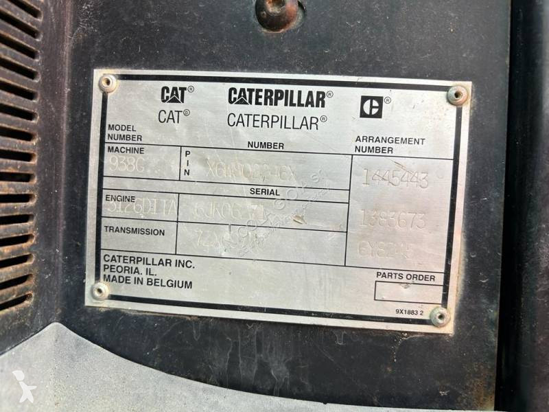 Shovel Caterpillar 938G