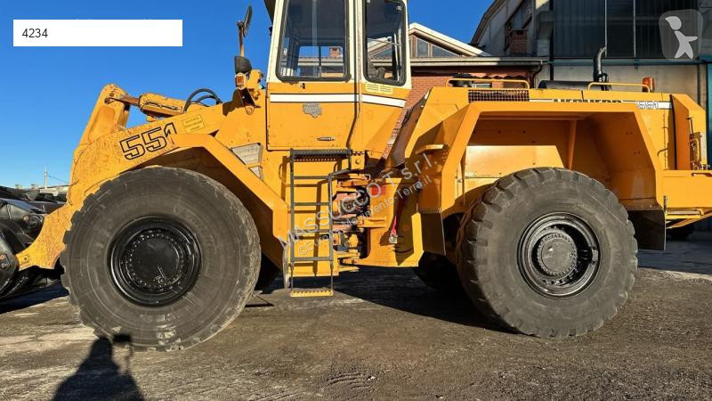 Pá carregadora Liebherr