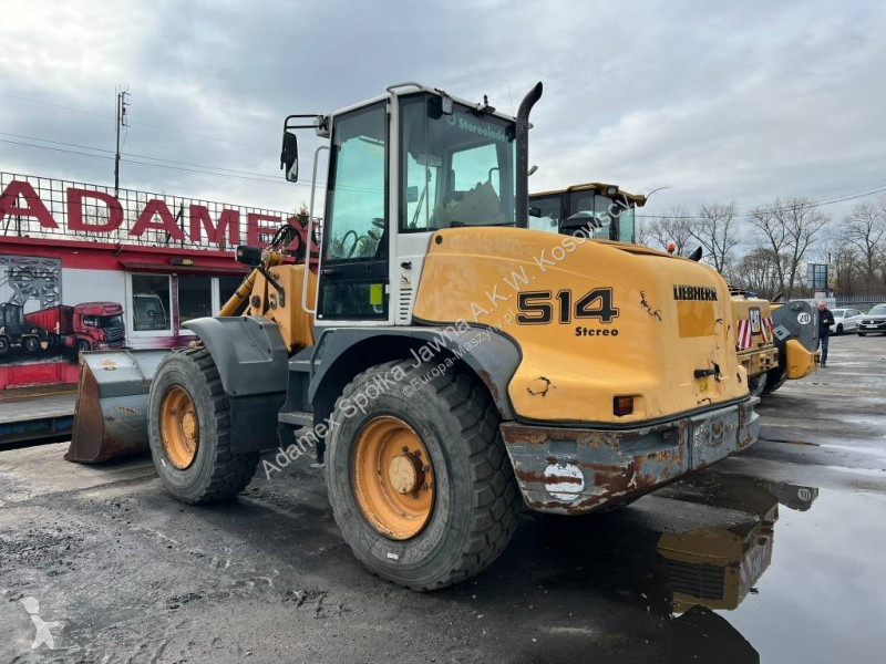 Pá carregadora Liebherr L 514