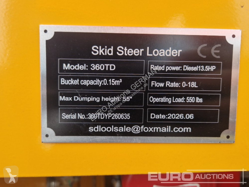 Pá carregadora Captok CK360TD