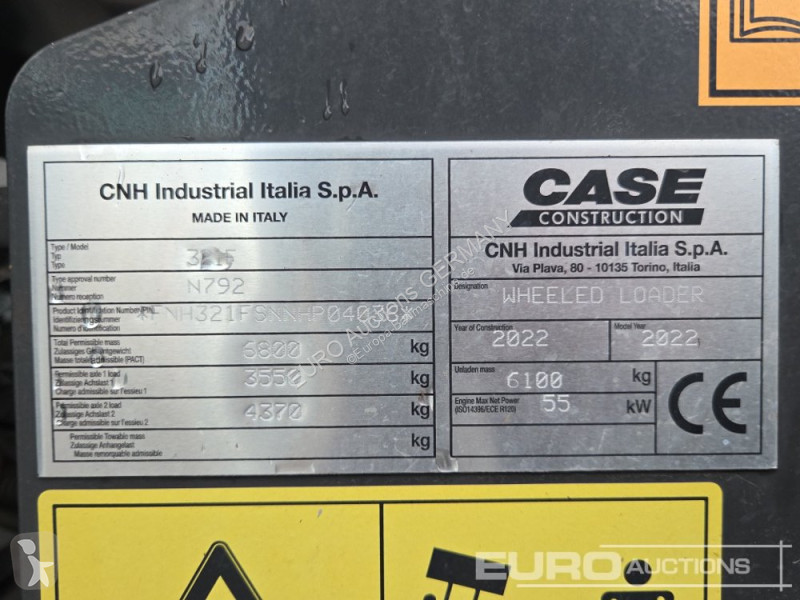 Chargeuse Case 321F