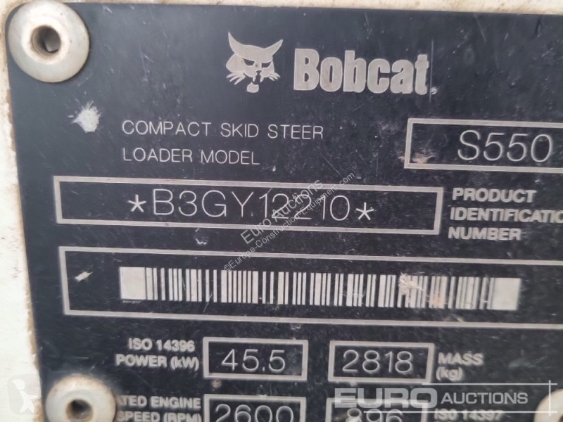 Nakladač Bobcat S550
