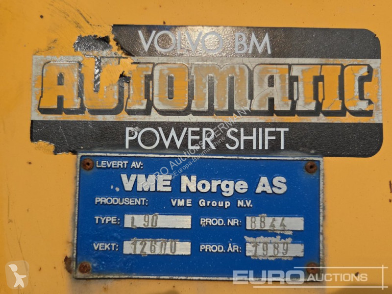 Pala cargadora Volvo