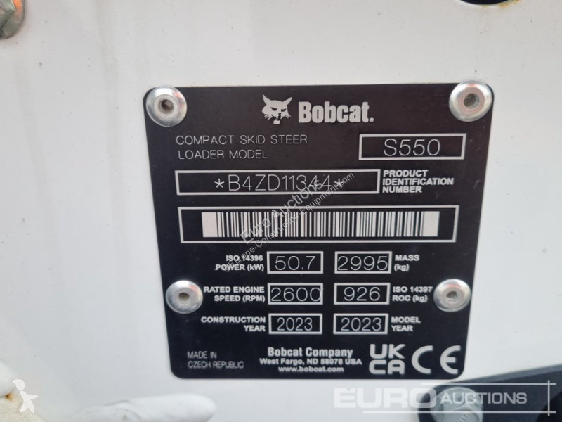 Nakladač Bobcat S550