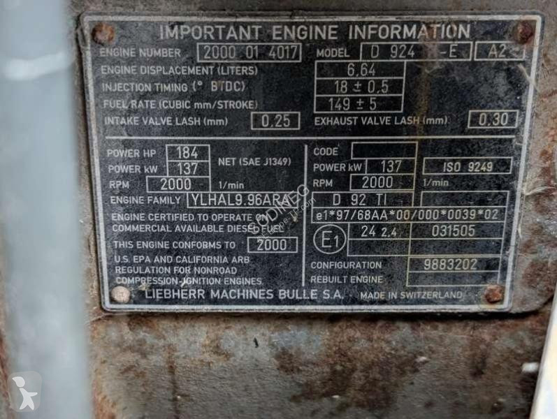 Chargeuse Liebherr
