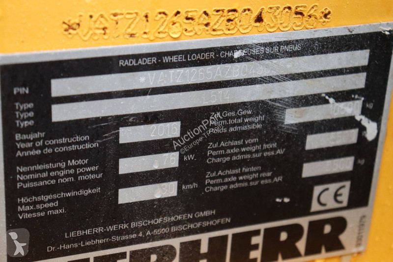 Chargeuse Liebherr L514