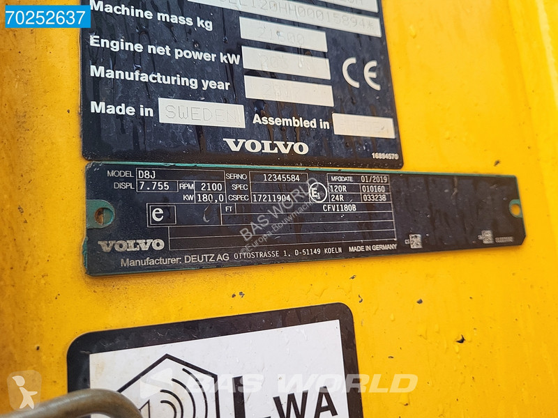 Shovel Volvo H CDC - GOOD L5 TYRES