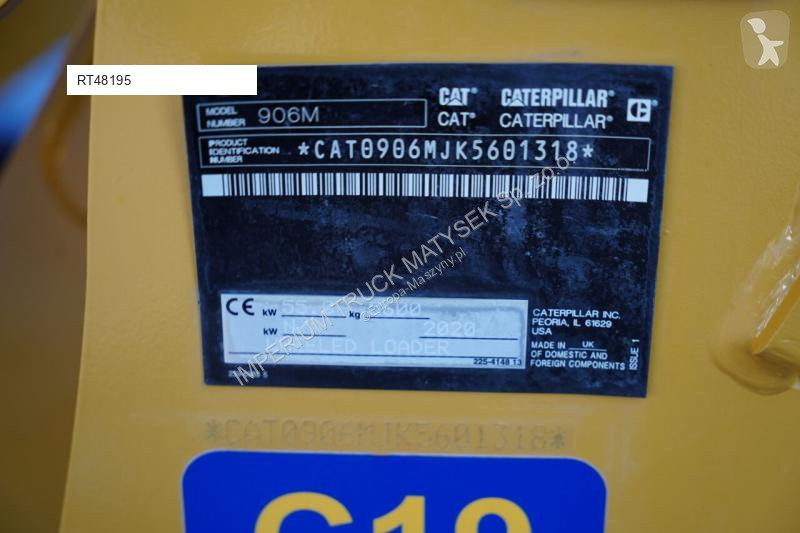 Nakladač Caterpillar 906M