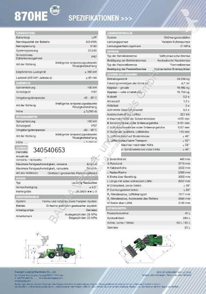 Фронтальный погрузчик LiuGong HE...