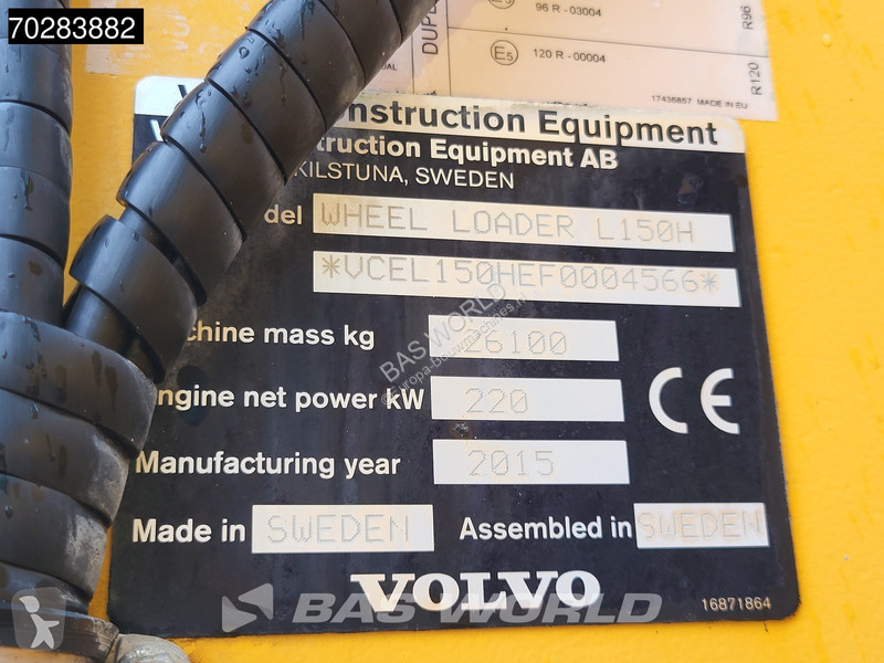 Nakladač Volvo L150 H