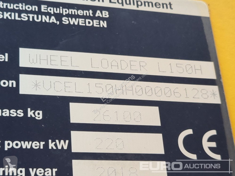 Shovel Volvo L150H