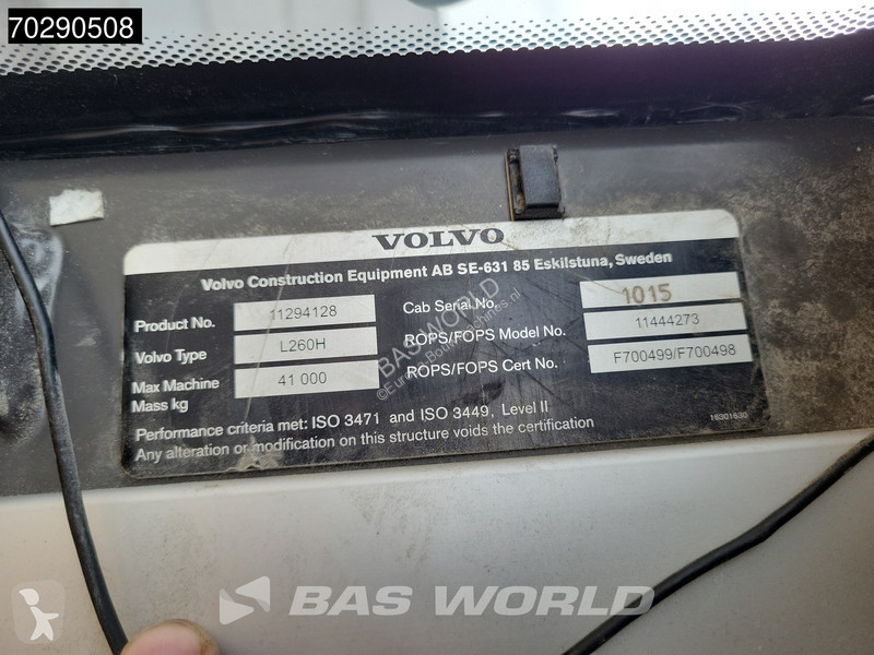 Nakladač Volvo L260 H CDC