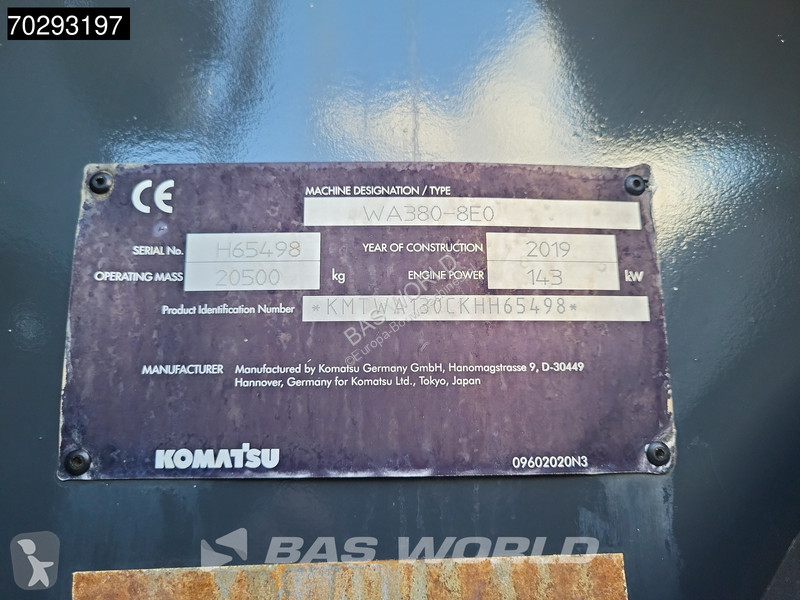 Pala Komatsu -8E0 DUTCH MACHINE