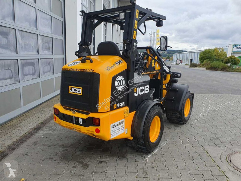 Shovel JCB / Schaufel + Gabel / nur 248h!