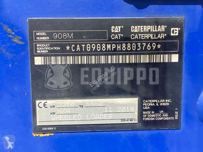 Pala cargadora Caterpillar 908M with...